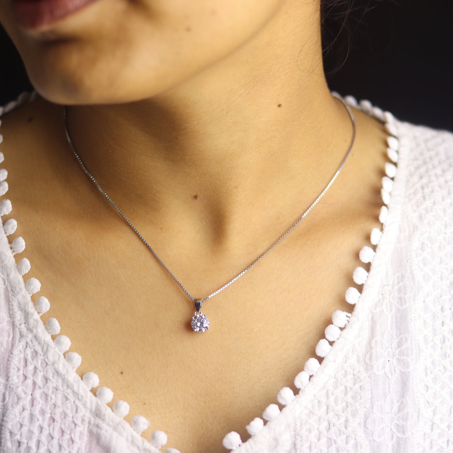 Classic Solitaire Jewellery Set