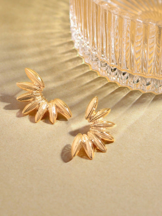 Demi Leaf Statement Earring