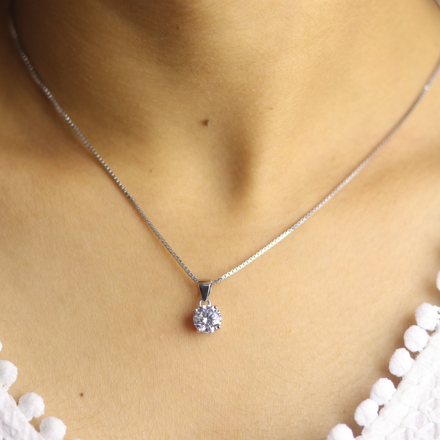 Classic Solitaire Jewellery Set