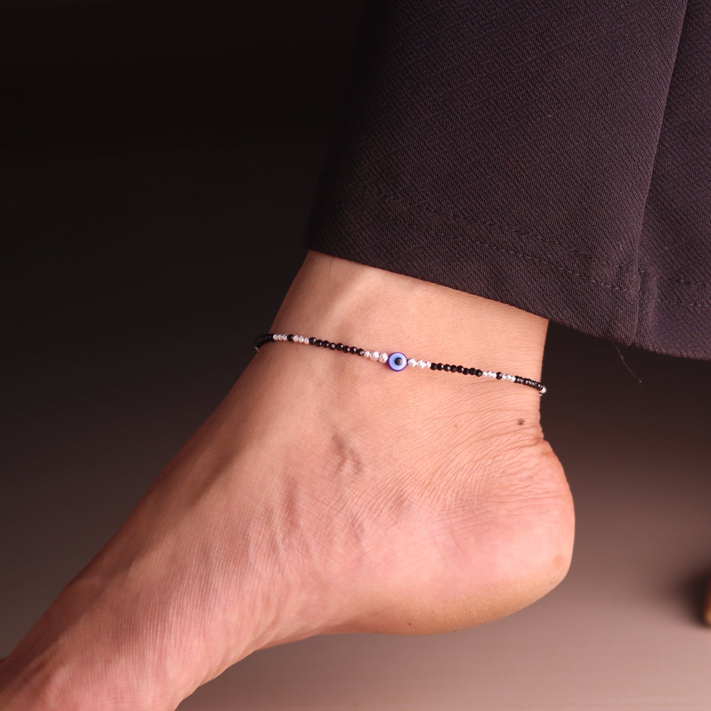 Gaze Silver Payal for Women
