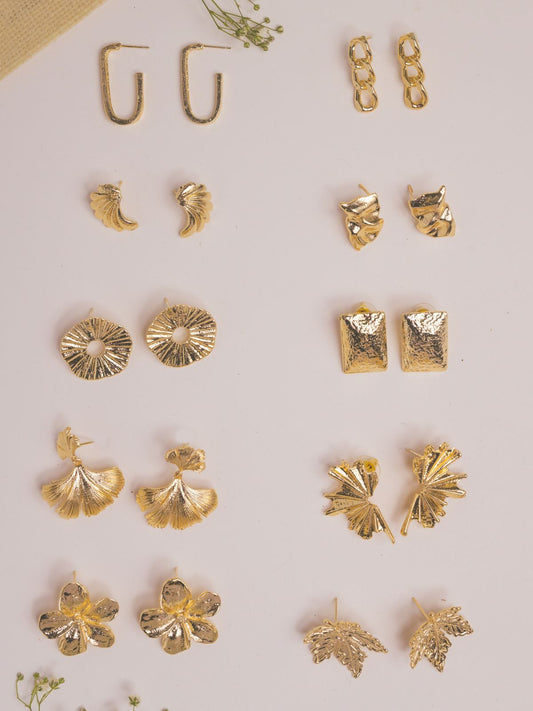 Trendsetter's Choice Earring Hamper (Pair of 10 Statement Earrings)