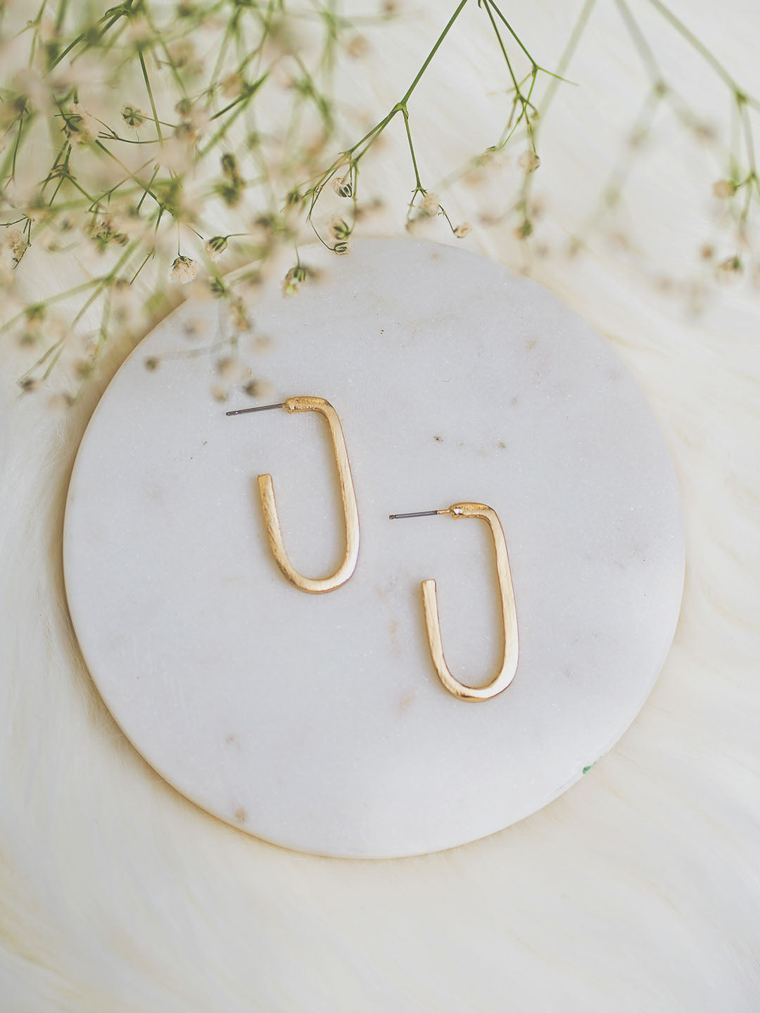 U hoop Earring