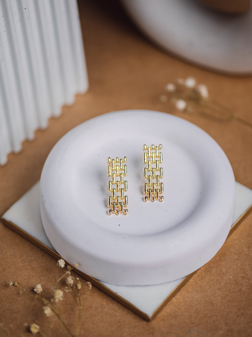 Zipper Earring