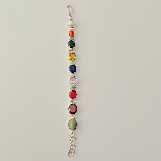PURE ALOUKIK SPECIALIZED 92.5 NAVRATNI BRACELET