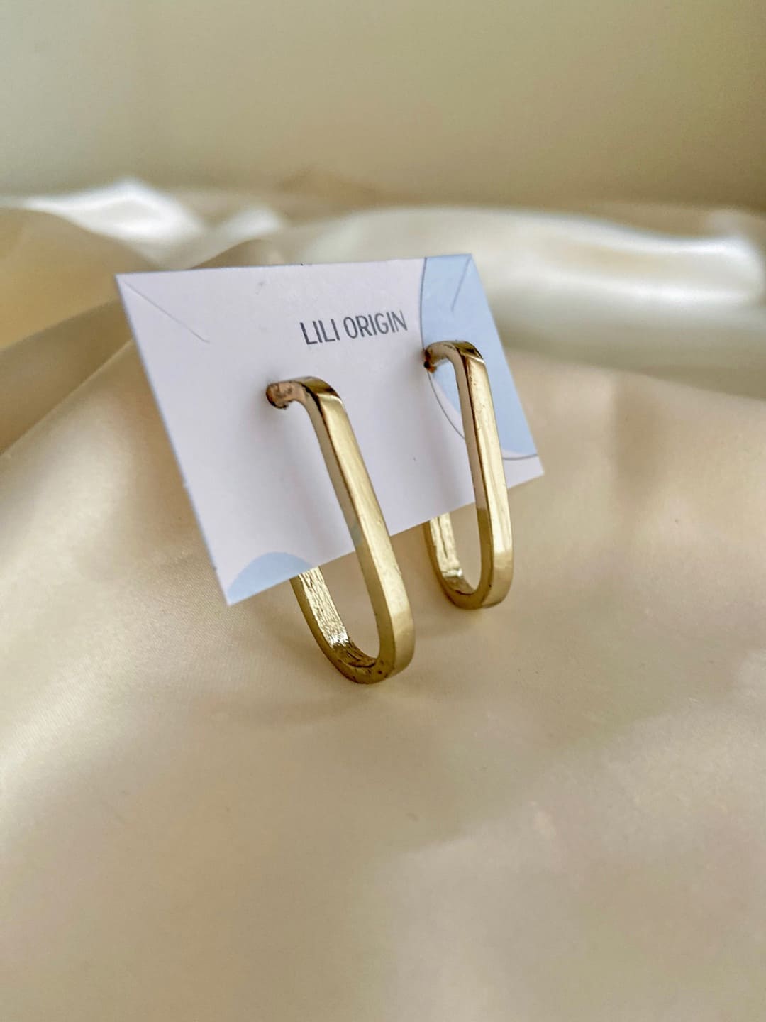 U hoop Earring